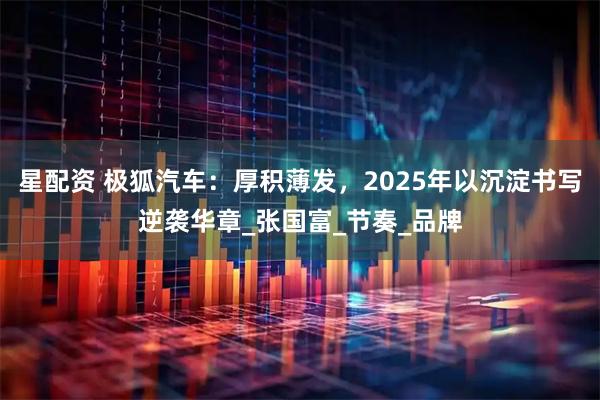 星配资 极狐汽车：厚积薄发，2025年以沉淀书写逆袭华章_张国富_节奏_品牌